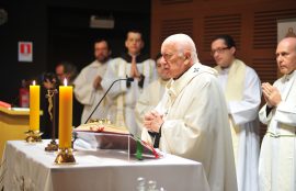 Con una misa inaugurada por el Cardenal Ricardo Ezzati, se dio inicio al Congreso internacional de Filosofía Tomista.