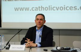 Jack Valero, fundador Voces Católicas Reino Unido.