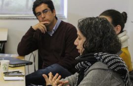 El docente de Santo Tomás sede Antofagasta en el congreso.